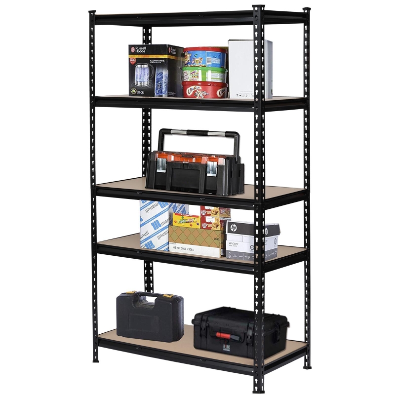 SalonMore 5 Tier Metal Garage Racking Shelving Warehouse - salonmore