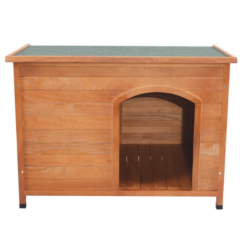 SalonMore Large Dog Kennel Winter Pet House Shelter Wooden Animal Hut