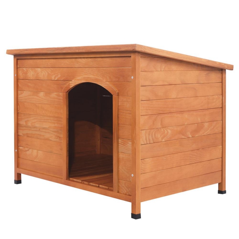 SalonMore Large Dog Kennel Winter Pet House Shelter Wooden Animal Hut