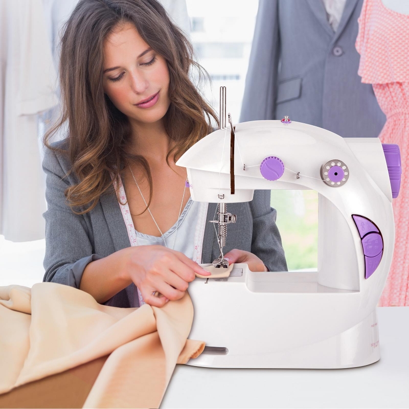 SalonMore Portable Sewing Machine Mini 2Speed Double Thread salonmore