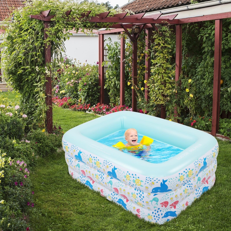 kiddie inflatable pool